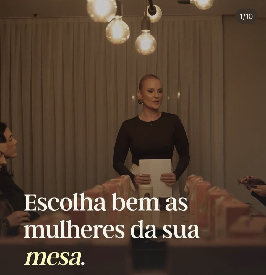 Carrossel de Gabriela Wiggers: escolha bem as mulheres da sua mesa