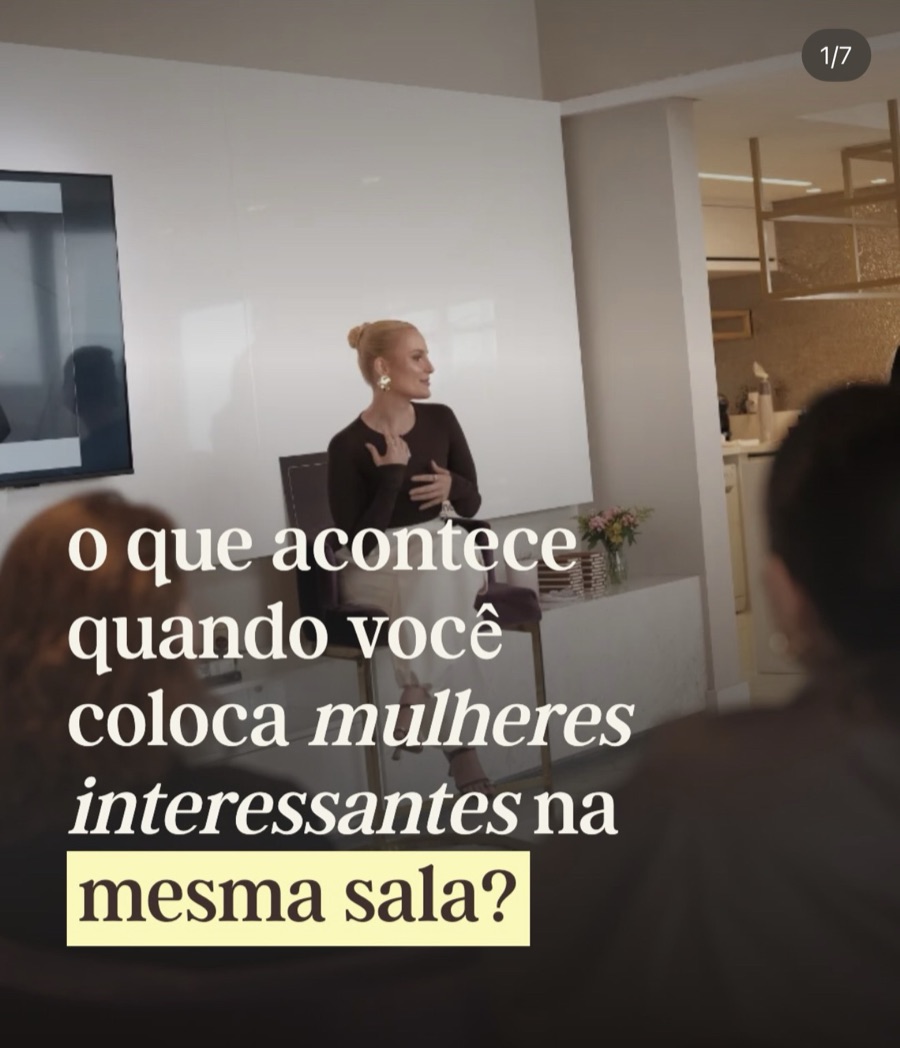 Carrossel de Gabriela Wiggers: o que acontece quando você coloca mulheres interessantes na mesma sala?